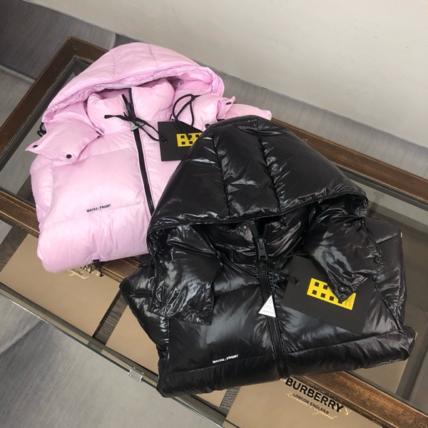 ハイクオリティダウンジャケット側面デザイン